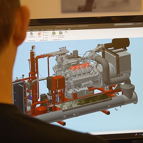 NISSEN energy gasmotor-unit design inhouse