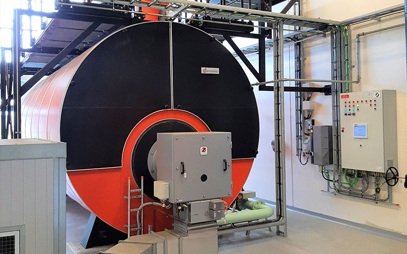 NISSEN-energy-Burner_Boiler_3 Færdigproduceret motorunit klar til levering, som en del af vores energiløsninger